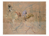 Sketch for 'At the Masked Ball', C.1892