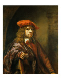 Buy Portrait of a Young Man in a Red Cap at AllPosters.com