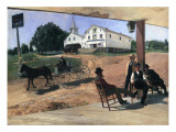 Ella's Hotel, Richfield Center, 1885 Giclee Print