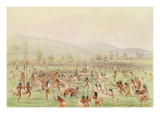 The Indian Ball Game, C.1832