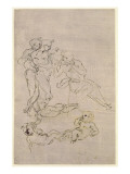 Figural Study for the Adoration of the Magi