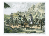 Buy Negro Slaves Washing Diamonds, Curralinho at AllPosters.com