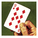 The Nine of Diamonds, or Curse of Scotland Poker Poster