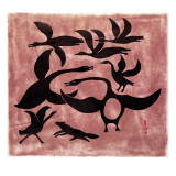 Keneyuek Geese and Fox, from Cape Dorset