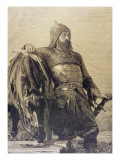 Buy Russian Solider with His Horse, 1885 at AllPosters.com