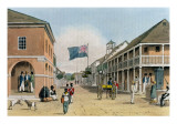View of Harbour Street, Kingston, Jamaica