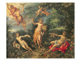 Buy Abundance and the Four Elements, C.1606 at AllPosters.com