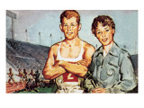 Robbie Brightwell and Ann Packer