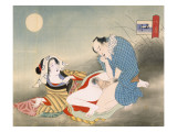 Buy Couple Making Love in the Moonlight at AllPosters.com