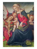 Virgin and Child and Angel Musicians