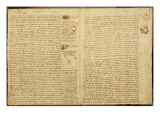 A Page from the Codex Leicester, 1508-12