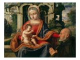 Buy The Virgin and Child with Kneeling Donor at AllPosters.com
