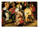 Buy Rustic Wedding, Detail of People Dancing at AllPosters.com