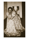 Girl in a Flowered Dress, C.1910