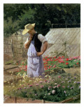 Buy A Corner of the Rose Garden at Bagatelle at AllPosters.com