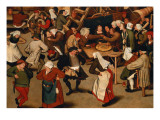 Buy Peasants Dancing at a Village Wedding at AllPosters.com