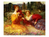 Musicienne Du Silence, 1900 Giclee Print