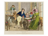 Le Cafe, Pub. by Rodwell and Martin, 1820