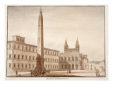 Buy The Lateran Obelisk, from the Circus Maximus, 1833 at AllPosters.com