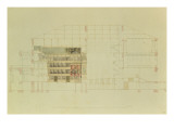 Buy Plan for the Dresden Royal Theatre, C.1838 at AllPosters.com