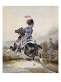 Buy Artillery Officer Galloping to the Left at AllPosters.com