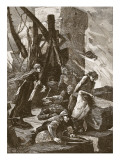Black Agnes at the Siege of Dunbar Castle