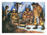 Fridtjof Nansen with the Eskimos