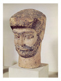 Head of a Beaded Man, C.1800 Bc