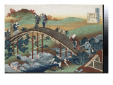 Autumn Leaves on the Tsutaya River Giclee Print