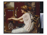 The Muse Erato at Her Lyre, 1895