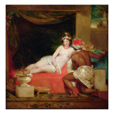 Buy An Odalisque with a Slave in an Interior at AllPosters.com
