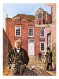 Buy Henry James Standing Outside Lamb House in Sussex at AllPosters.com