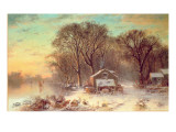 Winter in Malden, Massachusetts, 1864
