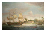 Buy A Country Ship on the Hoogly Near Calcutta at AllPosters.com