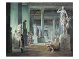 The Salle Des Saisons at the Louvre, C. 1802
