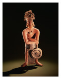 Buy Figure of a Warrior with a Shield at AllPosters.com