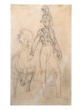 Buy Study of a Dragoon and His Horse at AllPosters.com