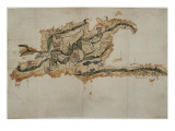 Buy Map of the Island of Santo Domingo at AllPosters.com
