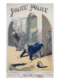 Police! Police! Song Book Cover, C.1865
