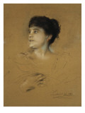 Buy Portrait of Marcella Sembrich, 1891 at AllPosters.com