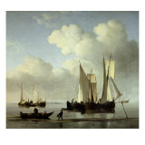 A Wijdship, a Keep and Other Shipping in Calm