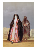 Veiled Women, from 'souvenir of Cairo', 1862