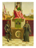 Buy Madonna and Child with Saints Liberale and Francis at AllPosters.com