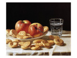 Buy Still Life with Apples and Biscuits, 1862 at AllPosters.com