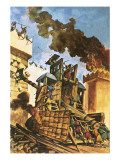 Assyrians Attacking the Walls of Babylon
