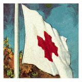 International Red Cross Flag Giclee Print