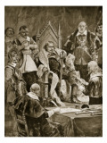 The Inauguration of Cromwell as Protector, 1657