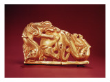 Plaque Depicting a Griffin Attacking a Horse
