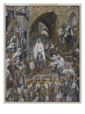 The Procession in the Streets of Jerusalem