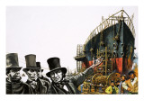 Buy The Great Eastern Is Launched in 1858 at AllPosters.com